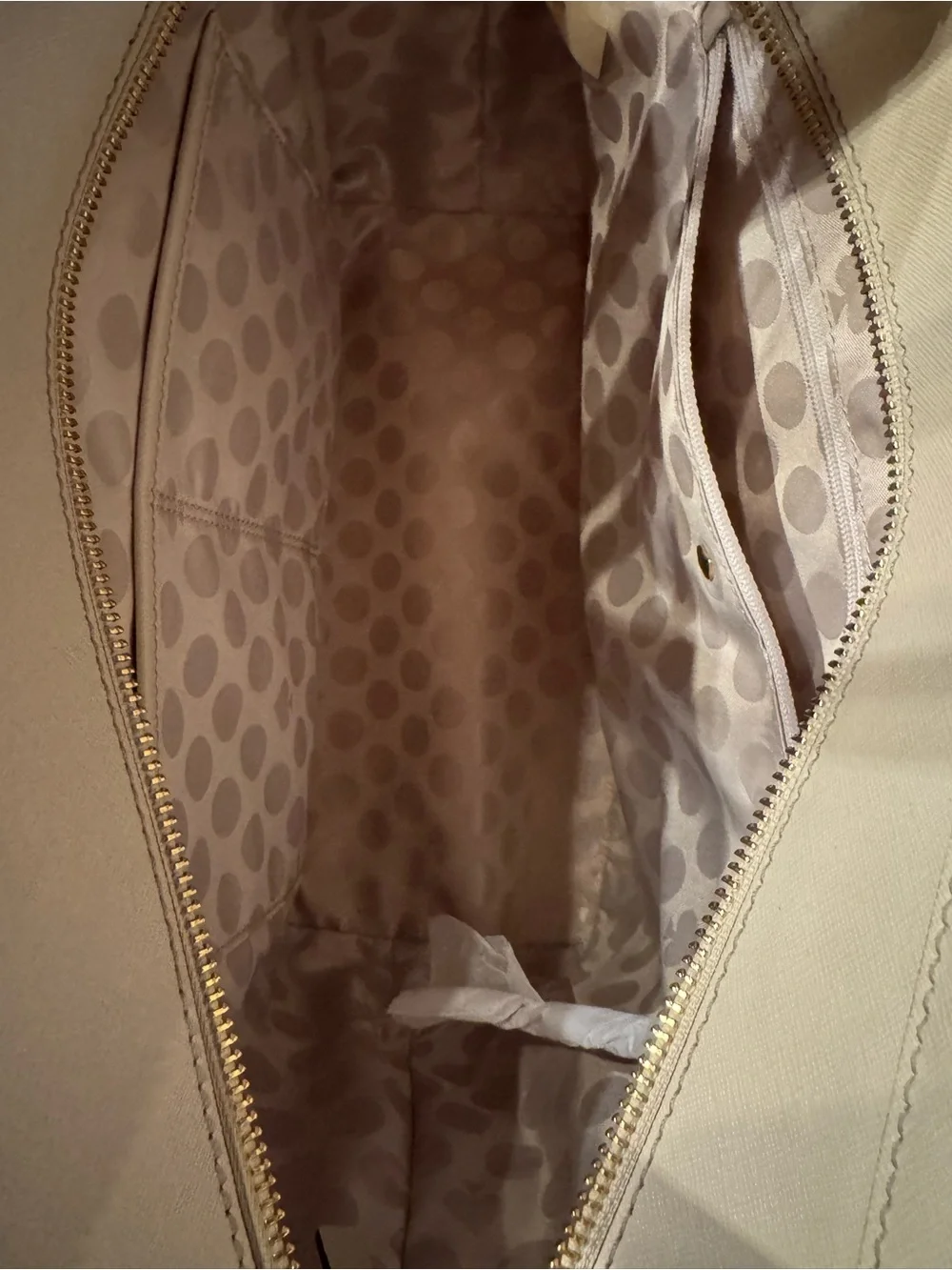 Kate Spade Cream Harmony Tote Bag
